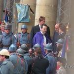 Aux invalides, Paris, mars 2008. Hommage Ponticelli.