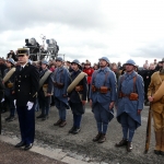 Participation à la cérémonie officielle du 11 novembre 2008 à Douaumont