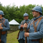 La section Poilus (aux 4 cheminées près de Douaumont) dans le cadre des 4 jours de Verdun (juin 2012)